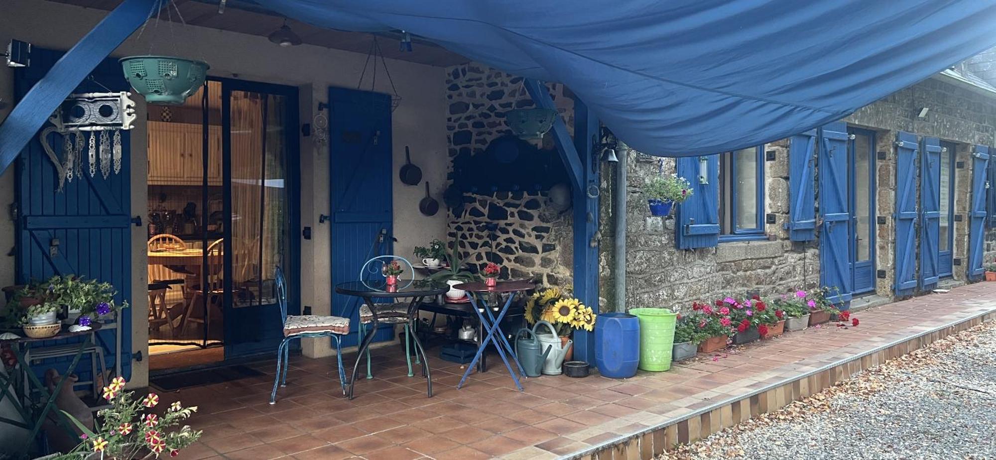 Double & Family Rooms In Tranquility In Blue Saint-Mars-sur-la-Futaie 外观 照片