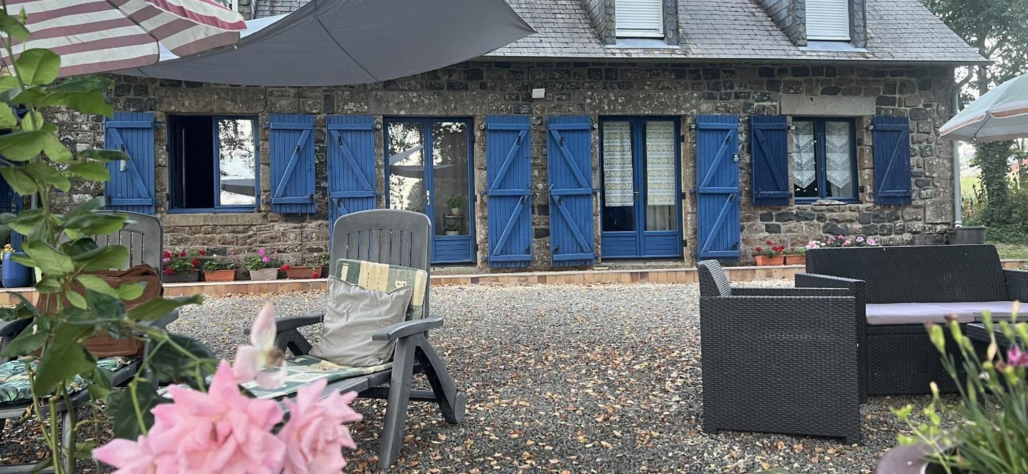 Double & Family Rooms In Tranquility In Blue Saint-Mars-sur-la-Futaie 外观 照片