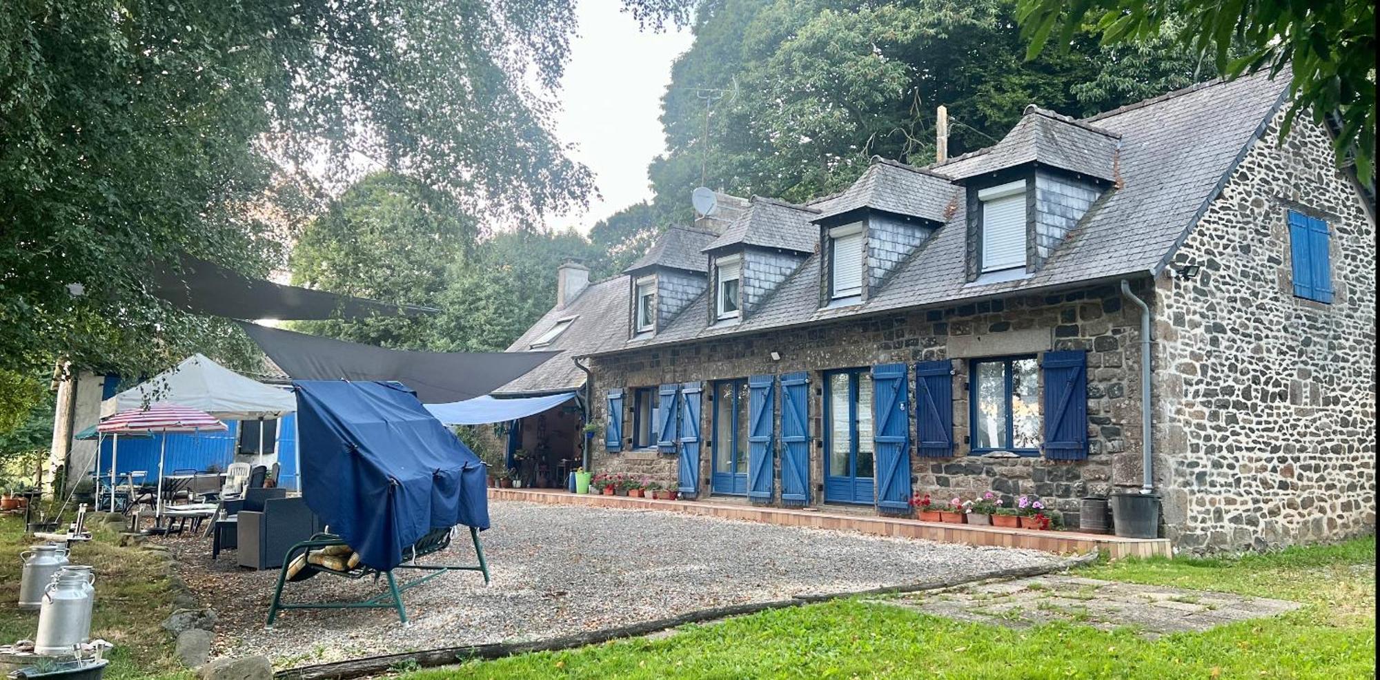 Double & Family Rooms In Tranquility In Blue Saint-Mars-sur-la-Futaie 外观 照片